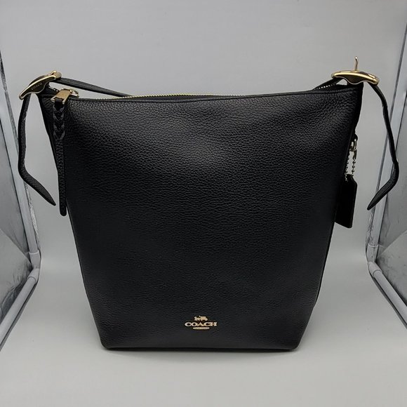 Coach Val Duffle C2818 Black - Picture 1 of 7